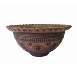 Макітра з рюшками Етно мала